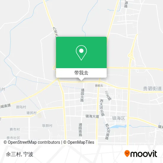 余三村地图