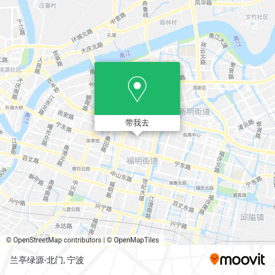 兰亭绿源-北门地图