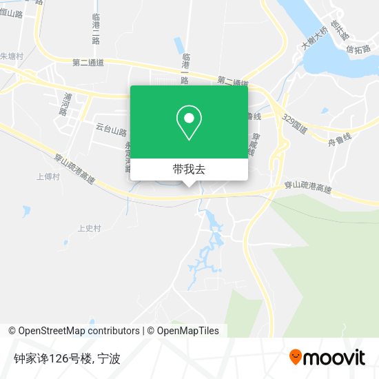 钟家谗126号楼地图