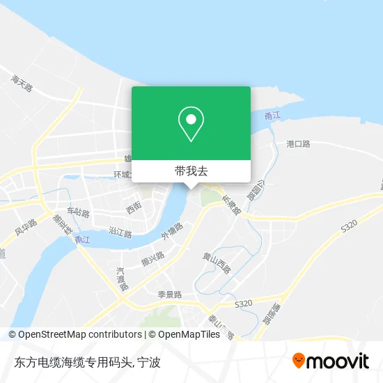 东方电缆海缆专用码头地图