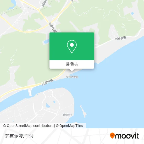 郭巨轮渡地图