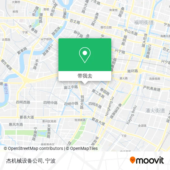 杰机械设备公司地图