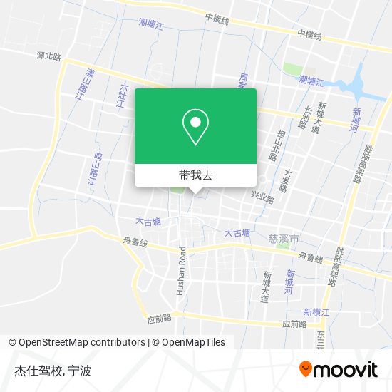 杰仕驾校地图