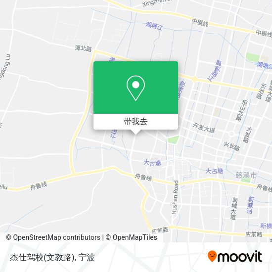 杰仕驾校(文教路)地图