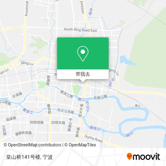 皇山桥141号楼地图