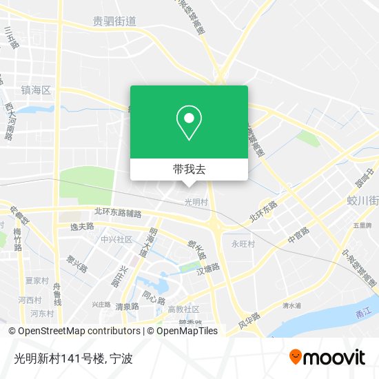 光明新村141号楼地图