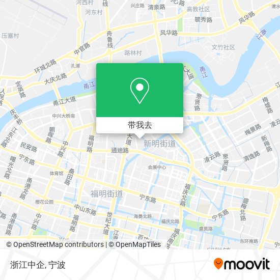 浙江中企地图