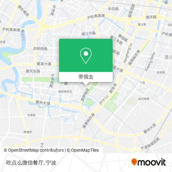 吃点么微信餐厅地图