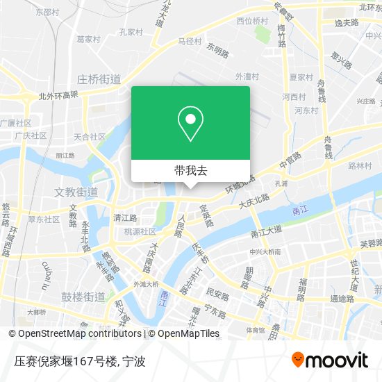 压赛倪家堰167号楼地图