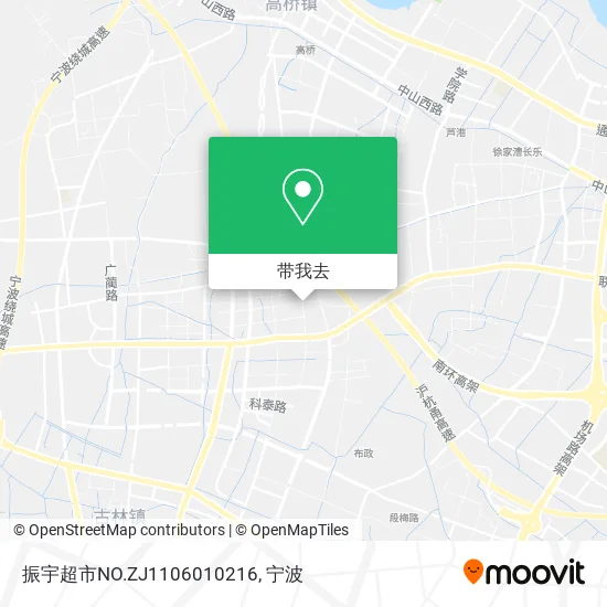 振宇超市NO.ZJ1106010216地图