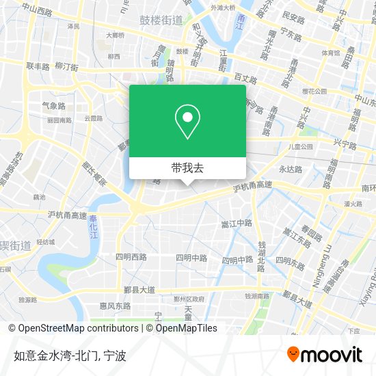 如意金水湾-北门地图