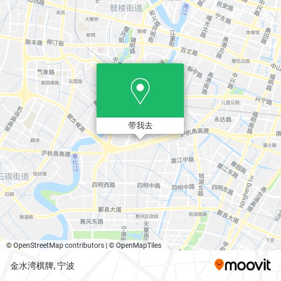金水湾棋牌地图
