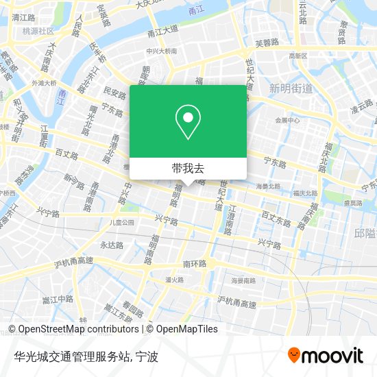 华光城交通管理服务站地图