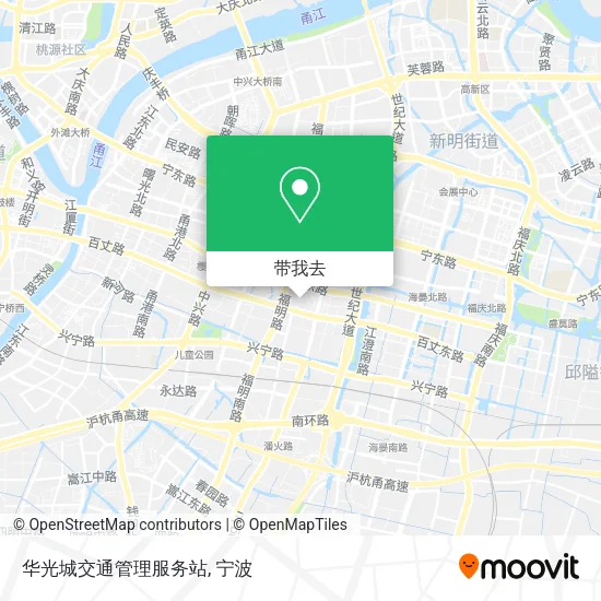 华光城交通管理服务站地图