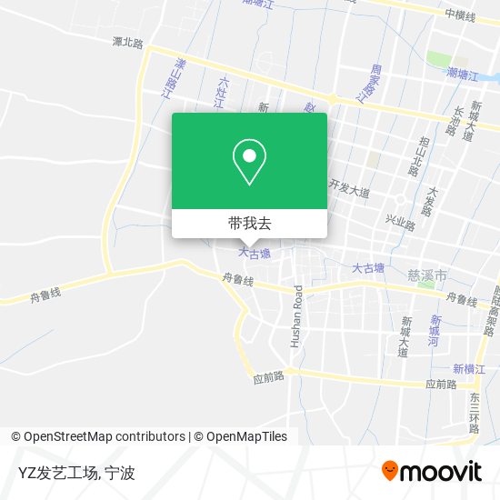 YZ发艺工场地图