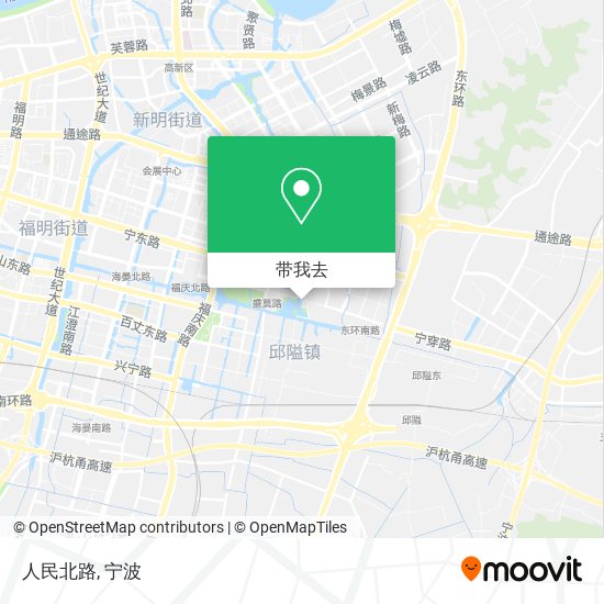 人民北路地图