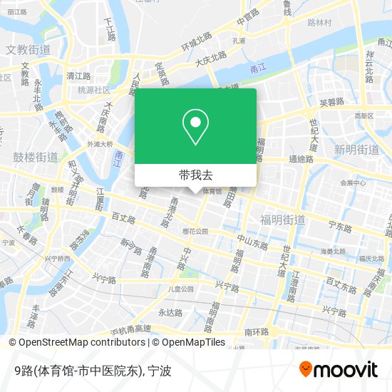 9路(体育馆-市中医院东)地图