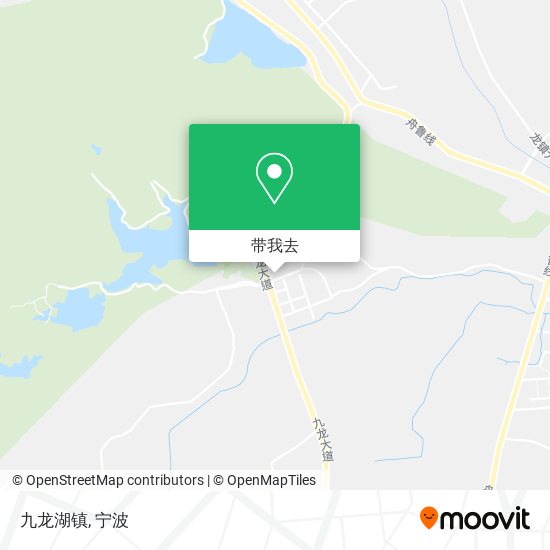 九龙湖镇地图