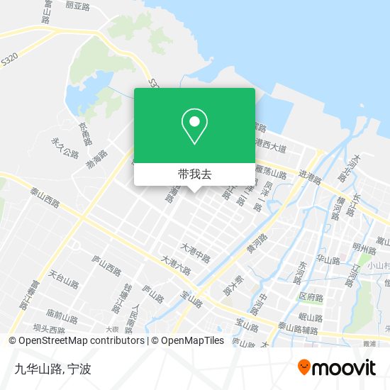 九华山路地图