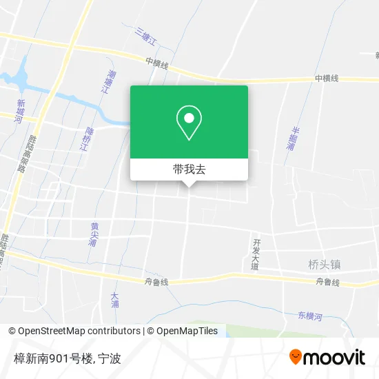 樟新南901号楼地图