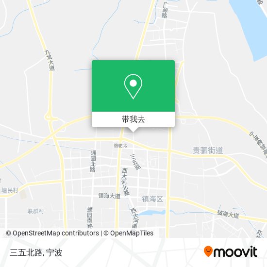 三五北路地图
