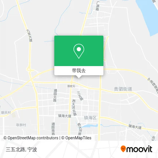 三五北路地图
