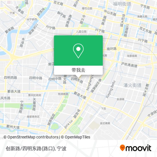 创新路/四明东路(路口)地图