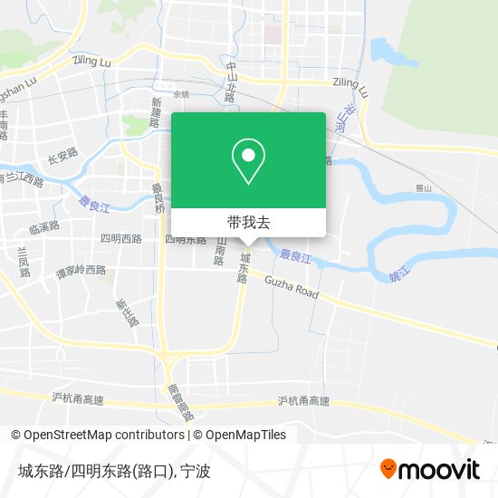 城东路/四明东路(路口)地图