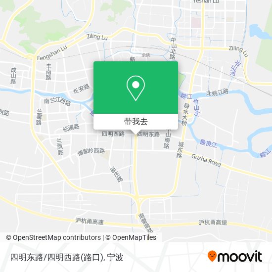 四明东路/四明西路(路口)地图