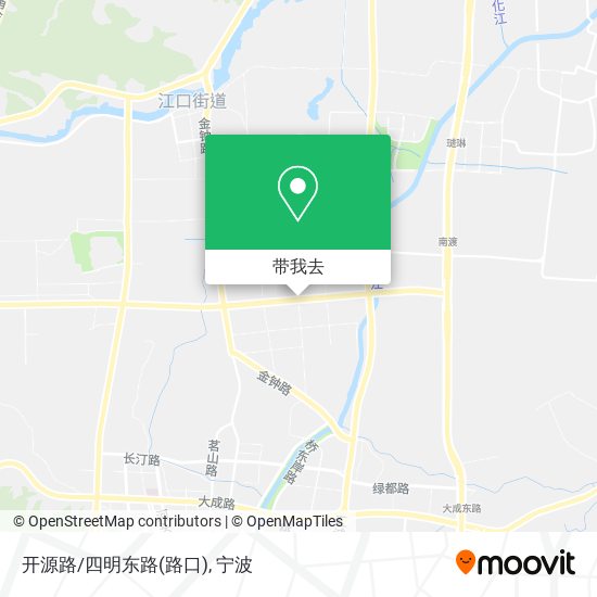 开源路/四明东路(路口)地图