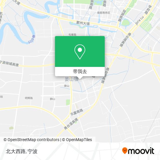 北大西路地图