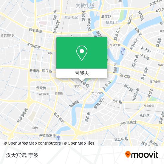 汉天宾馆地图