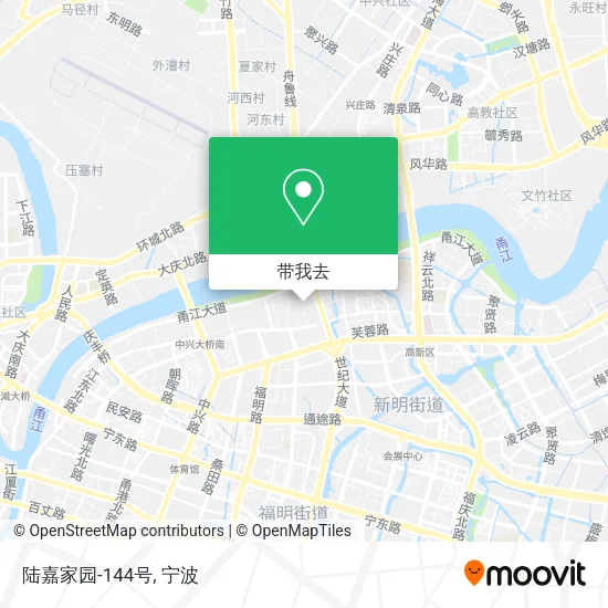陆嘉家园-144号地图