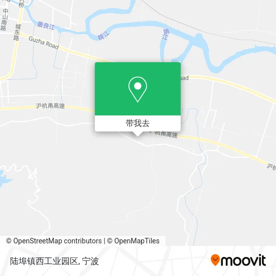 陆埠镇西工业园区地图