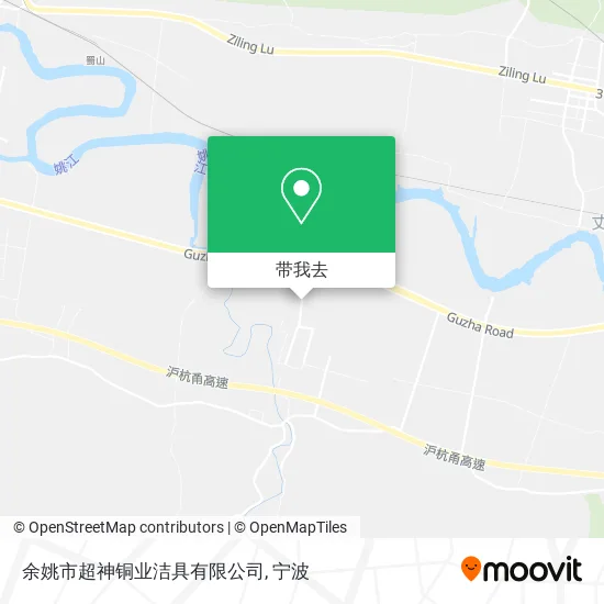 余姚市超神铜业洁具有限公司地图