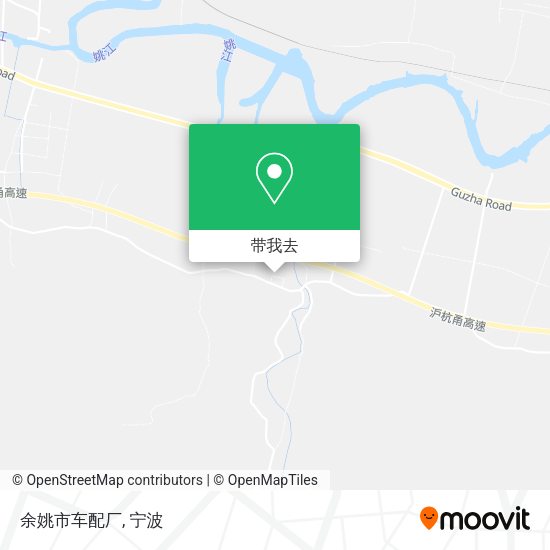 余姚市车配厂地图