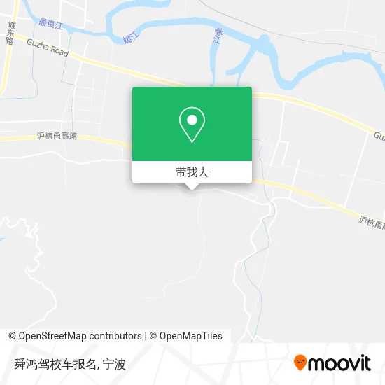 舜鸿驾校车报名地图