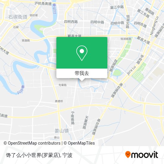 馋了么小小世界(罗蒙店)地图