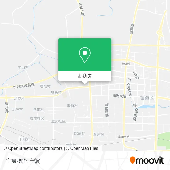 宇鑫物流地图