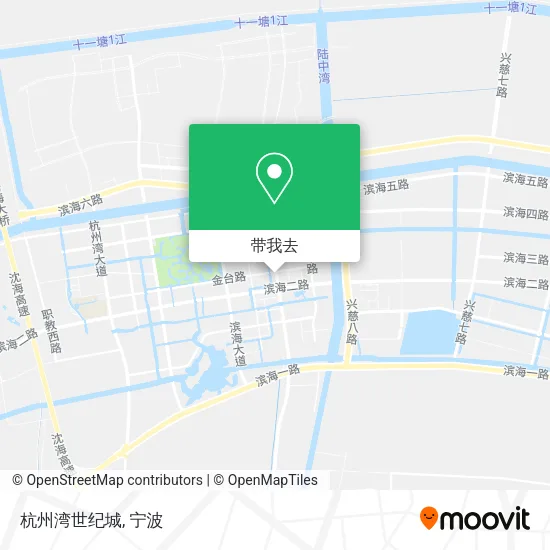 杭州湾世纪城地图