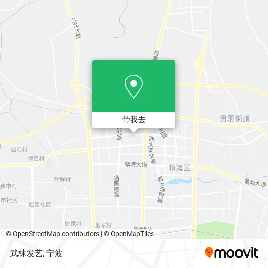 武林发艺地图