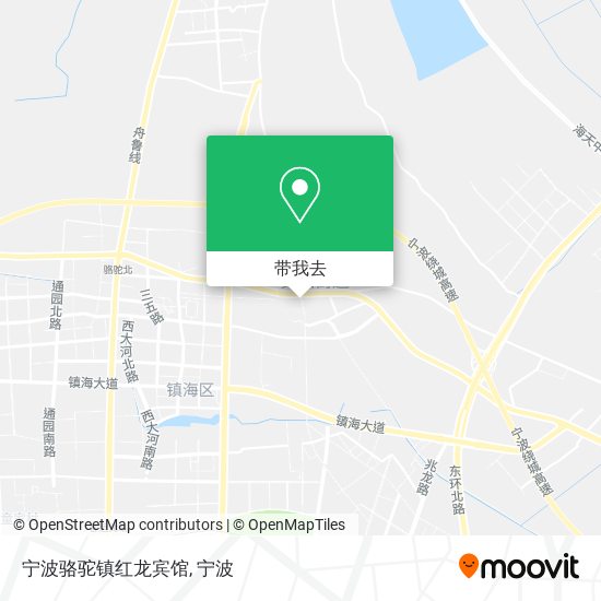 宁波骆驼镇红龙宾馆地图