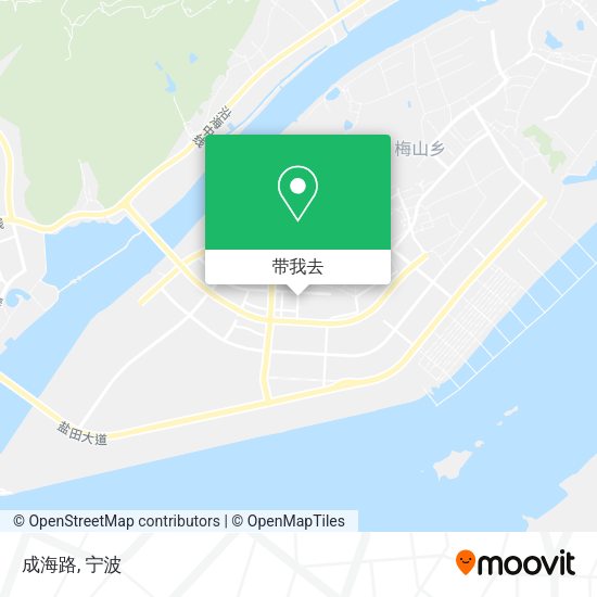 成海路地图