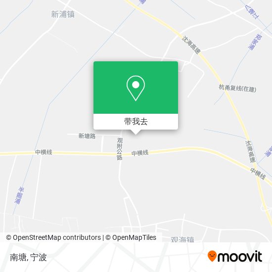 南塘地图