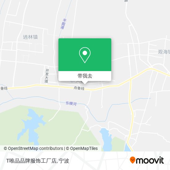 T唯品品牌服饰工厂店地图