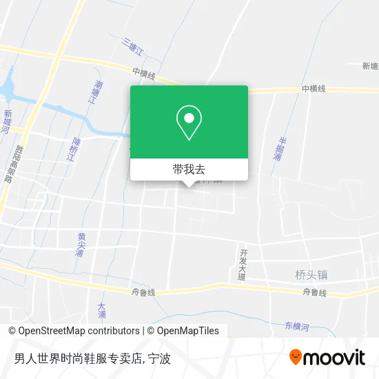男人世界时尚鞋服专卖店地图