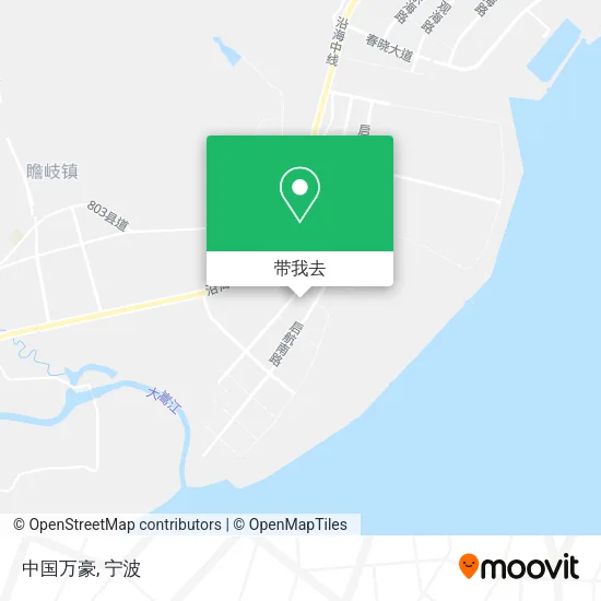 中国万豪地图