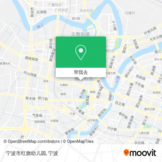 宁波市红旗幼儿园地图