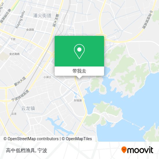 高中低档渔具地图