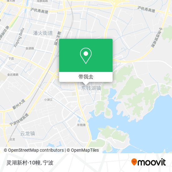 灵湖新村-10幢地图